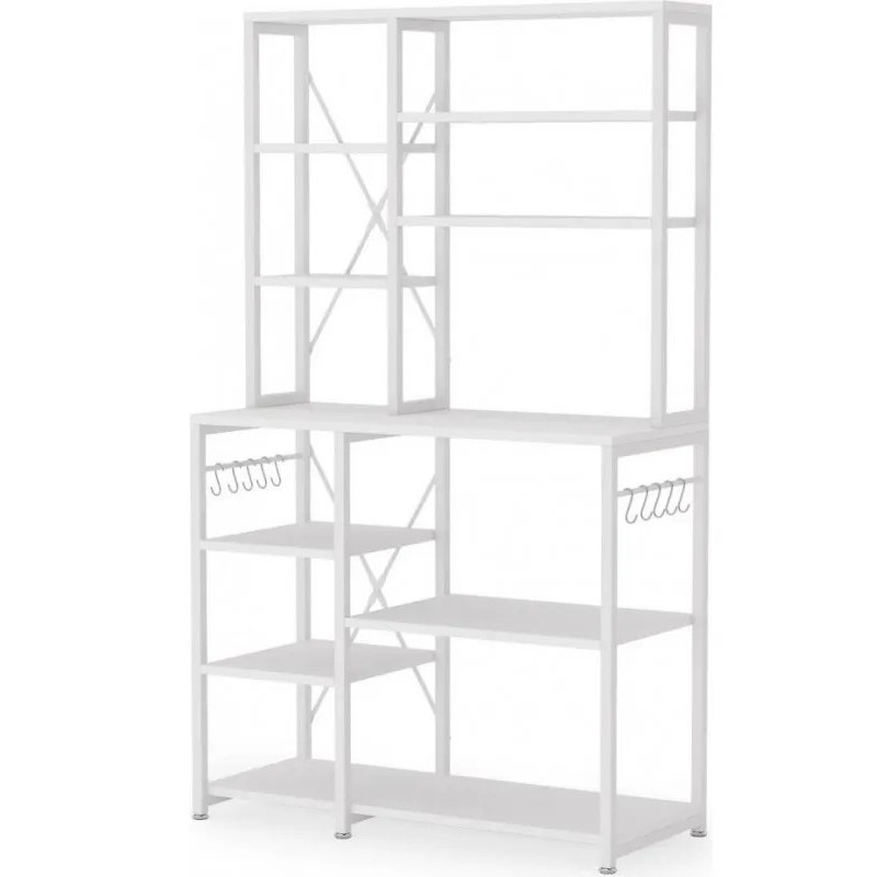 The 10-tier kitchen rack is a simple solution for organization