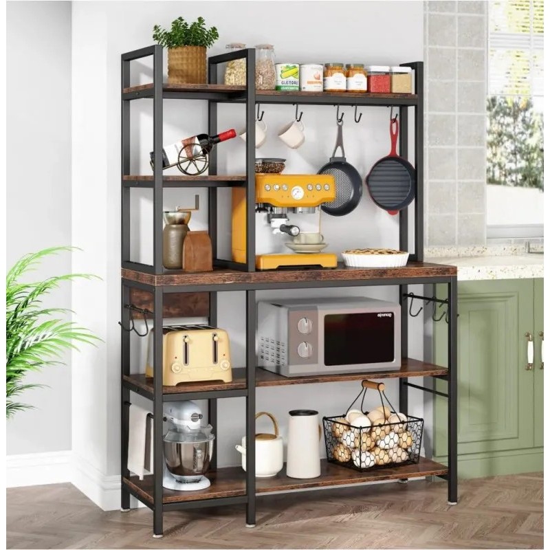 Стелаж Kamel 5-ярусний з ящиком — практичне рішення 