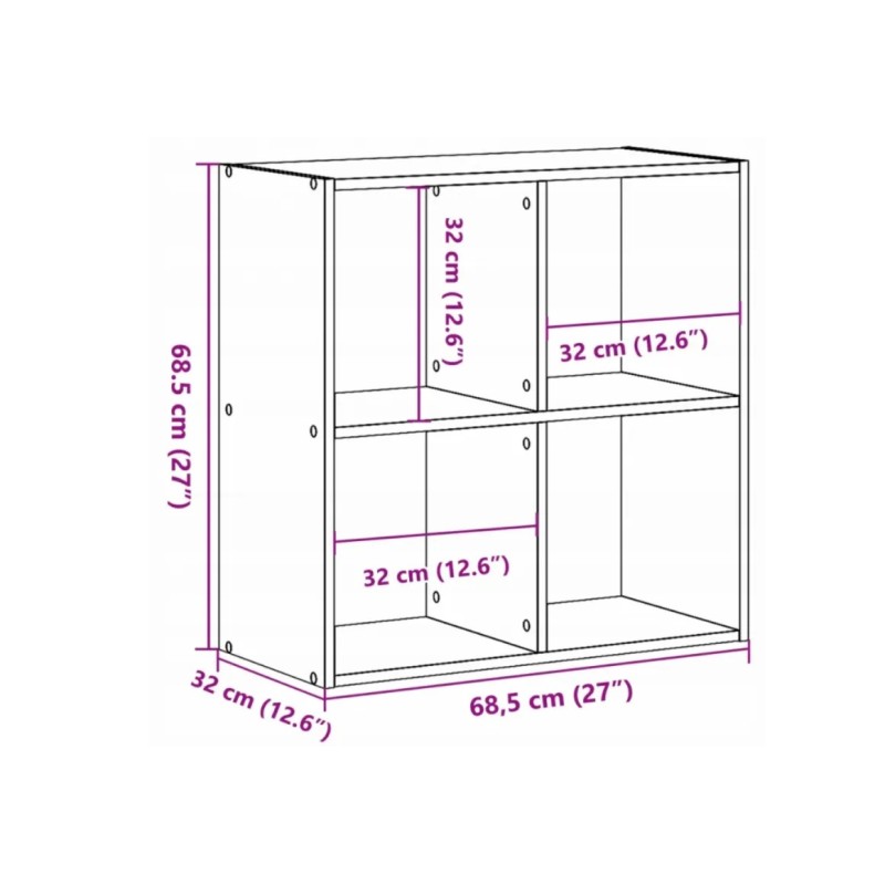Полиця, дуб сонома