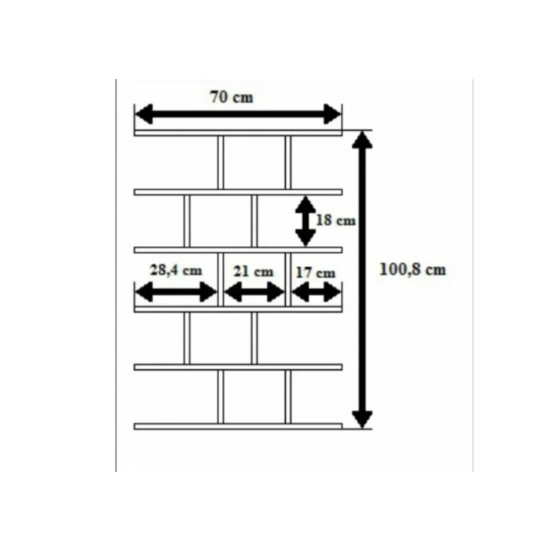 Підвісна полиця на стіну