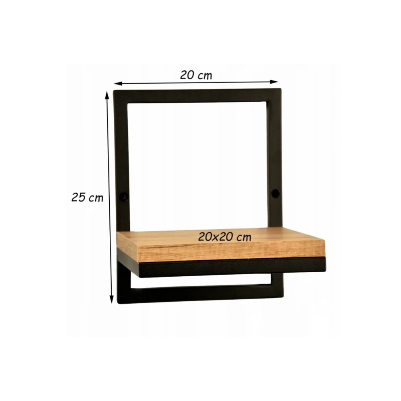 Настінна полиця одинарна LOFT