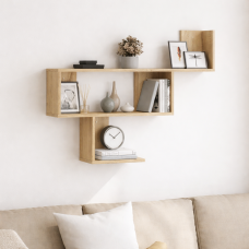 Настінна полиця, дуб сонома