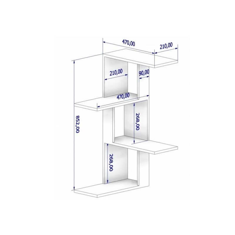 Кутова полиця Gala