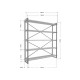 Iceberg Loft rack 160×182 cm