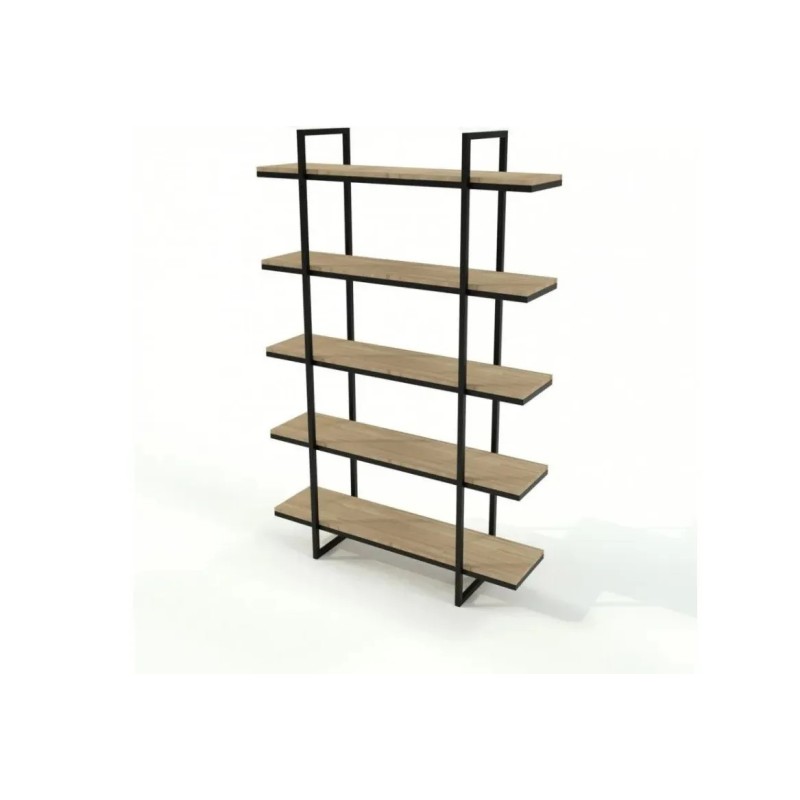 Офісний стелаж AL3 стиль Loft  — 130 × 35 × 200 см