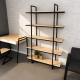 Офісний стелаж AL3 стиль Loft  — 130 × 35 × 200 см
