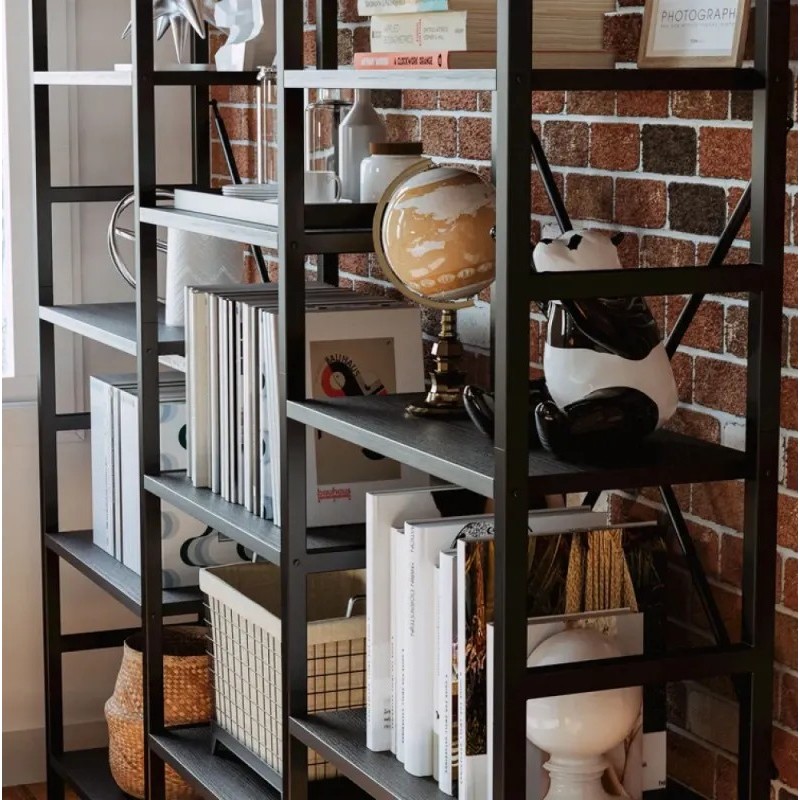 Loft стелаж №4 (176×30×176см) – офісний дизайн