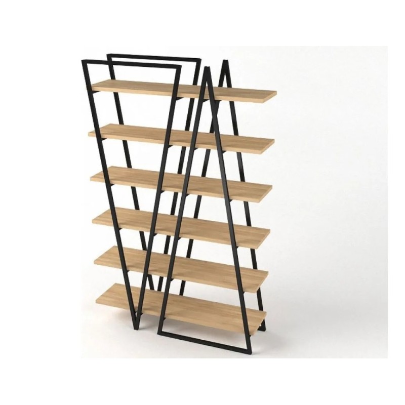 Стелаж Loft S-3510 MSM — місткий стильний стелаж у стилі лофт