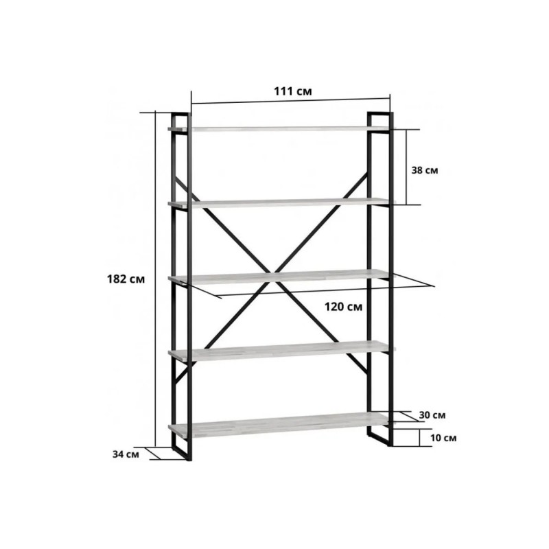 Стелаж Мальборк 120