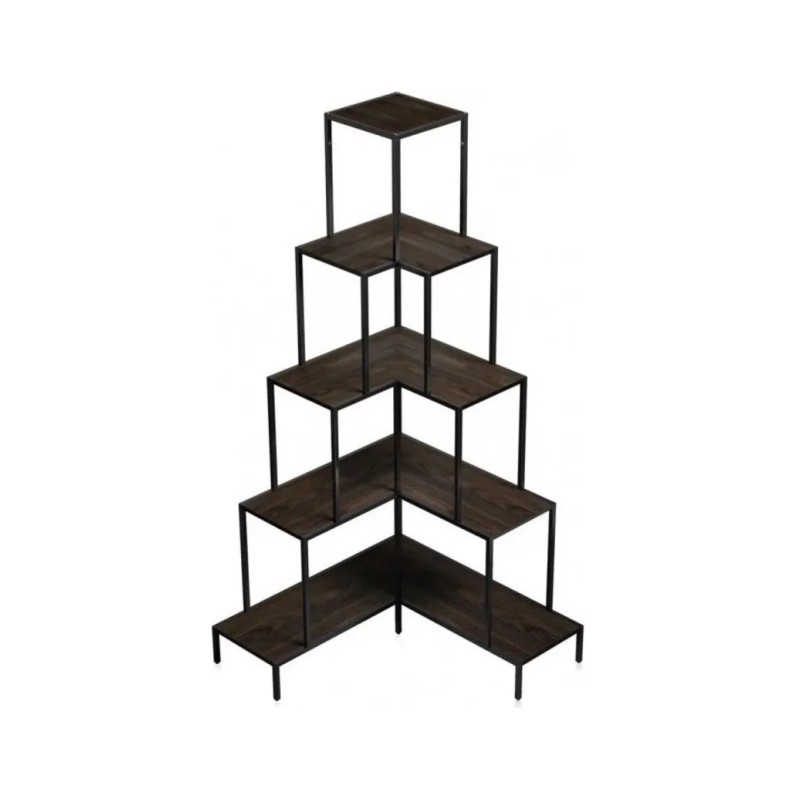 Кутовий стелаж Annalotta 167,5×30×30 см — сучасний мінімалістичний дизайн