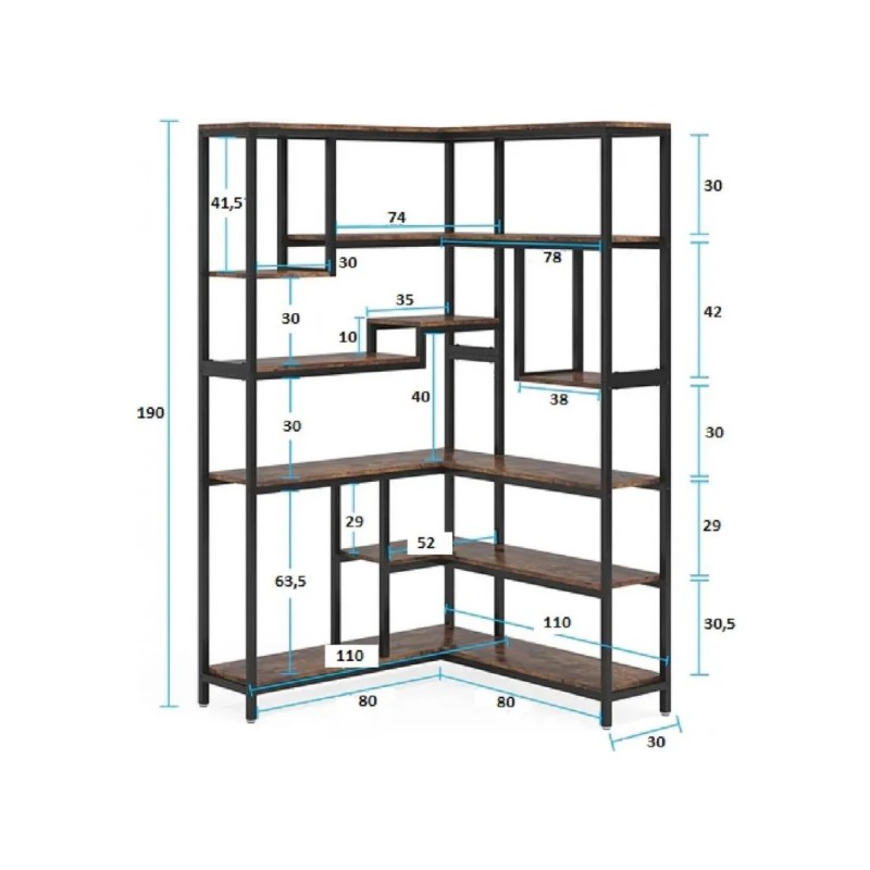 Стелаж кутовий Dripex