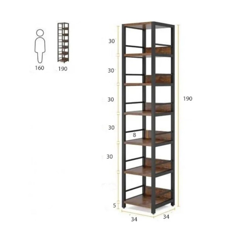 Стелаж кутовий