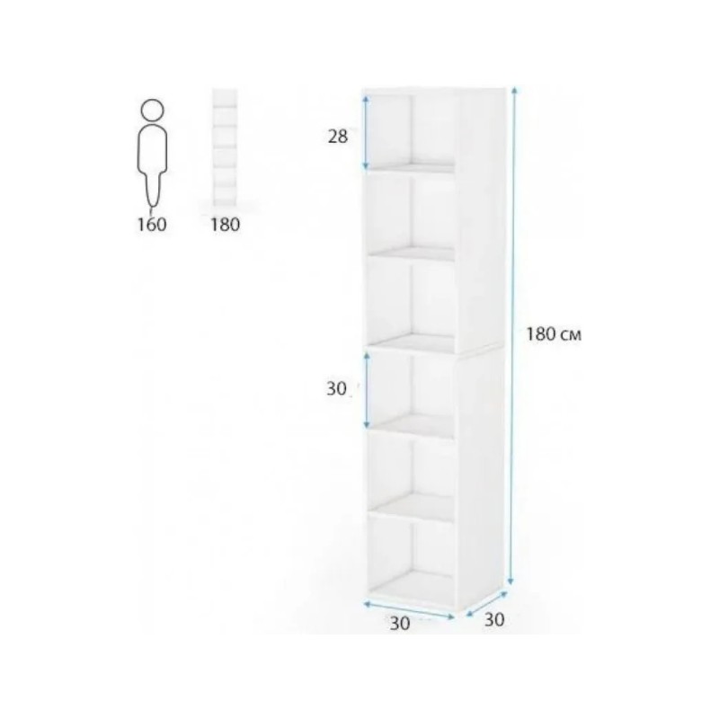 Стелаж — LOFT-стелаж з відкритими полицями для дому