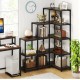 Стелаж кутовий 5-ярусний — відкритий стелаж для дому чи офісу