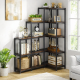 Стелаж кутовий 5-ярусний — відкритий стелаж для дому чи офісу