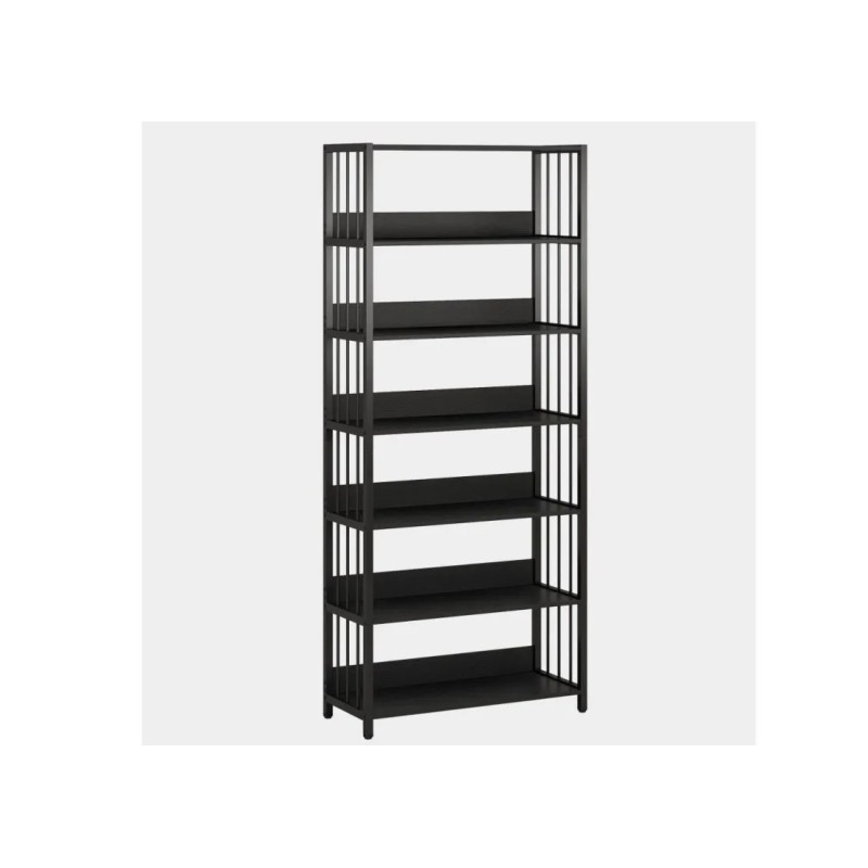 6-ярусний  стелаж з відкритими полицями — стиль LOFT