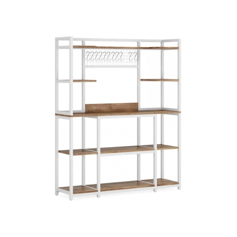 Стелаж Скіф-2 у стилі Loft — металевий каркас і 4 полиці