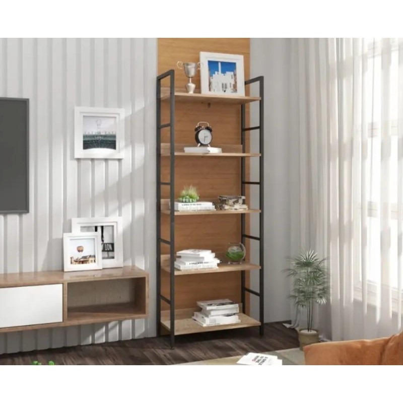 Стелаж високий WOLTU — стильний лофт стелаж з міцним каркасом