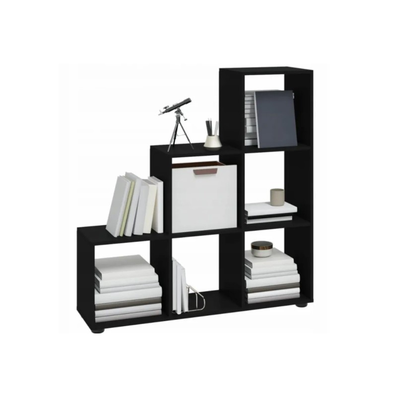 Східчастий книжковий стелаж