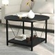Moasis 2-tier round coffee table