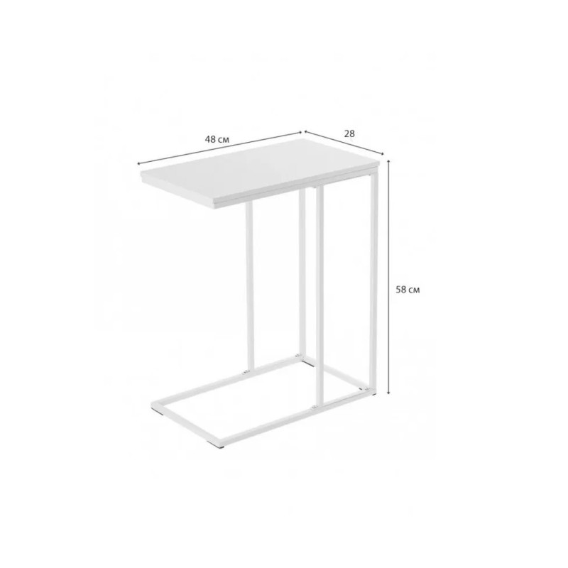 Приставний стіл Fiji Mono (48x28 см)