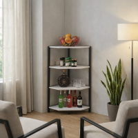 Набір столиків VECELO з 4-ярусними полицями