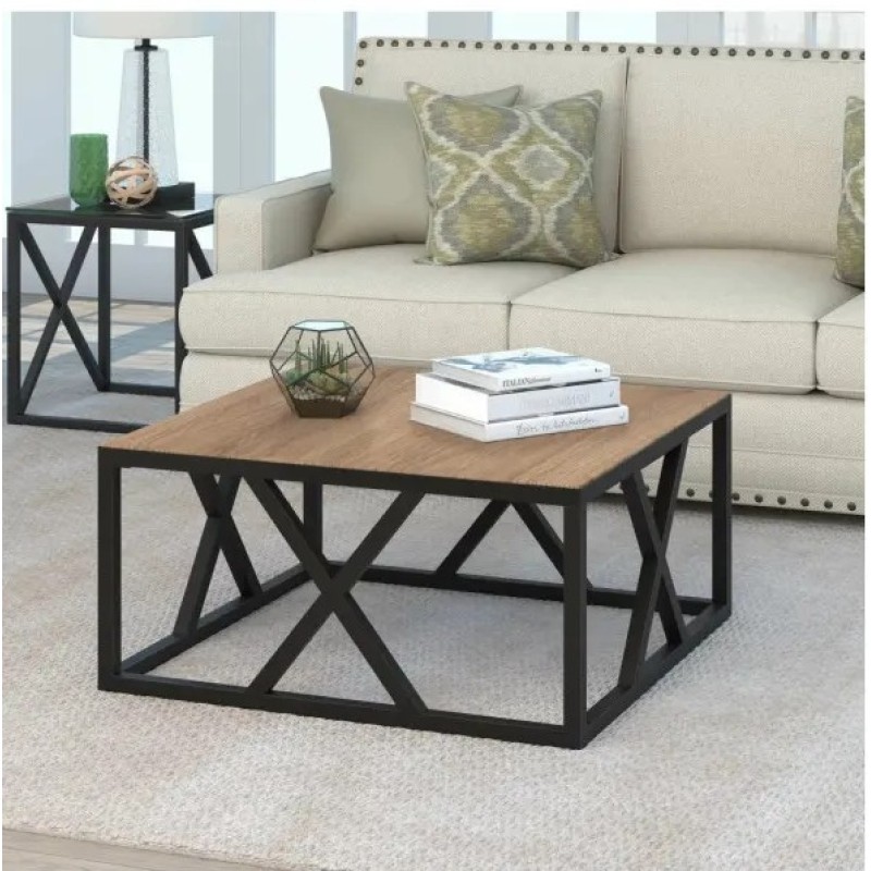 Журнальний столик Haught  із X-рамою