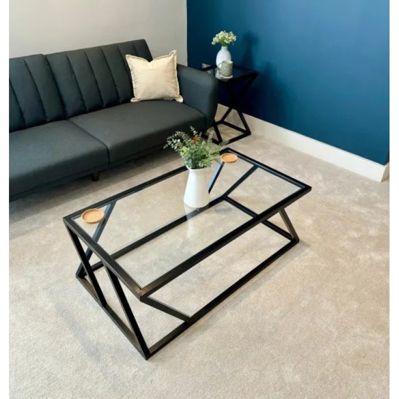 Журнальний столик Лонг Бен— стильний лофт від MSM