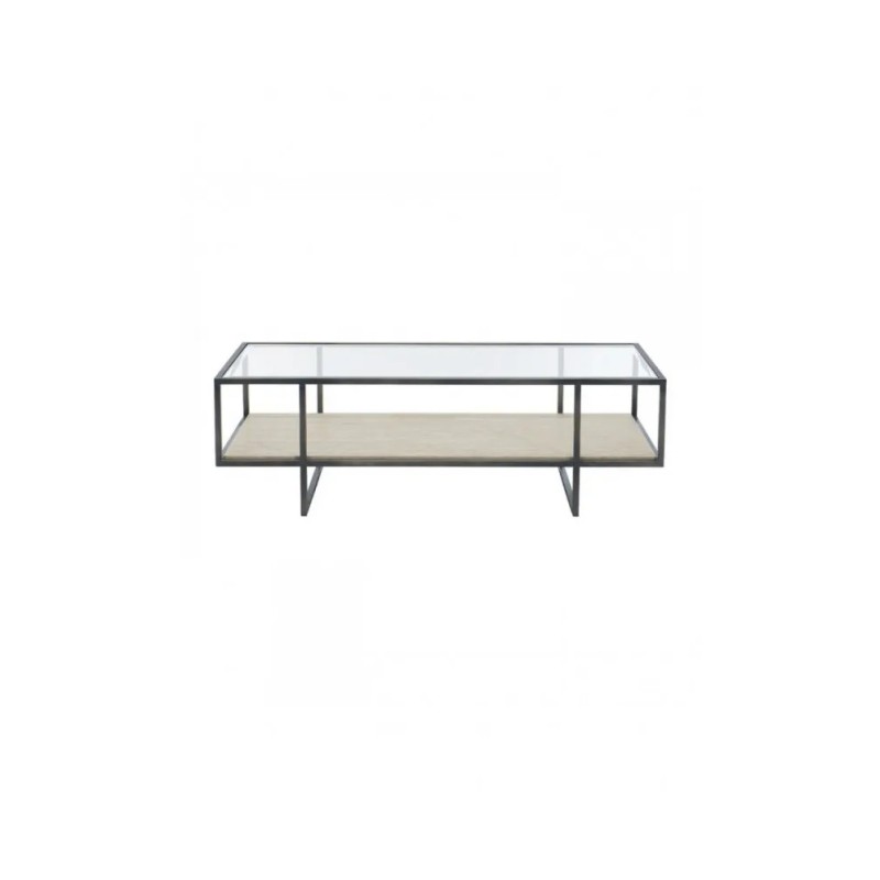 Журнальний столик у стилі MSMLOFT з полицею 