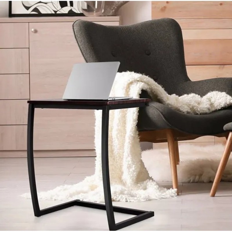 C-подібний столик-підставка – для закусок або ноутбука