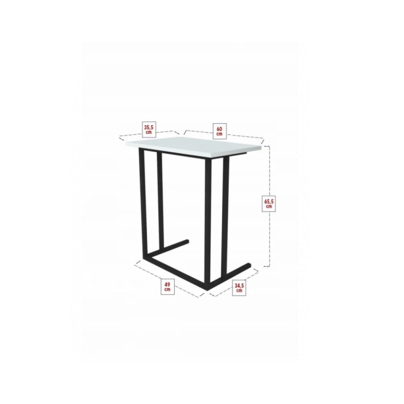 Приставний столик Blue Cape  — Індустріальний Лофт