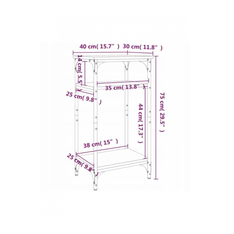 Приставний столик Holzwerkstoff