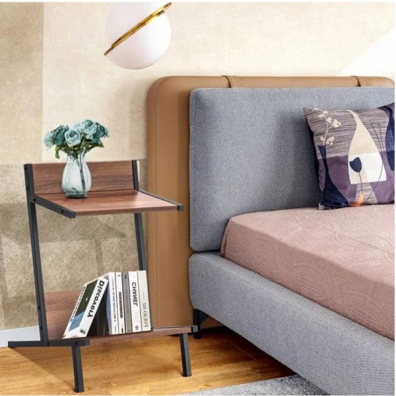 Приставний столик Ivinta з нішею для зберігання