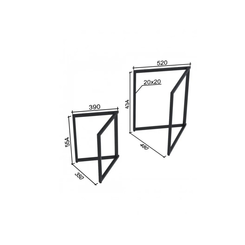 Журнальні столики Delta Duo