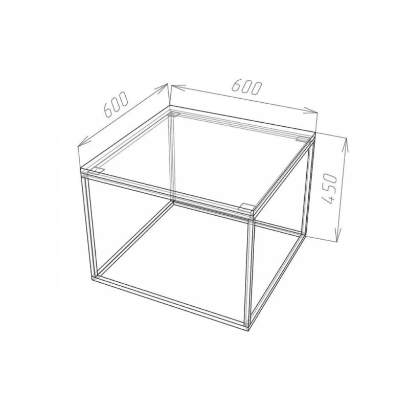 Журнальний столик Quadro 