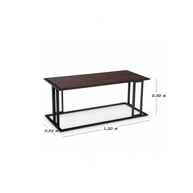 Журнальний столик Tab-151: Стиль Loft та Надійність Металу