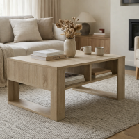 Журнальний столик 90x58x55см, дуб сонома