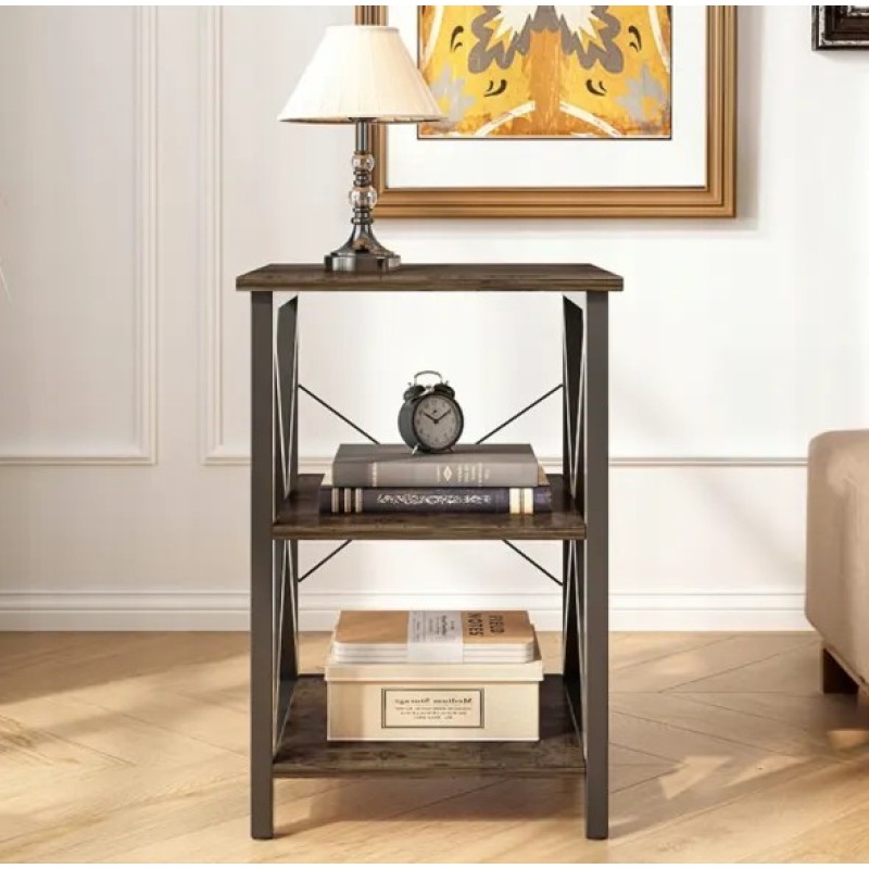 Retro coffee table - LOFT style and metal strength