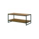 Журнальний столик Cof-tab-161: Подвійний комфорт у стилі Лофт