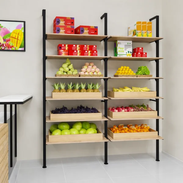 SHELVES ARE INDUSTRIAL